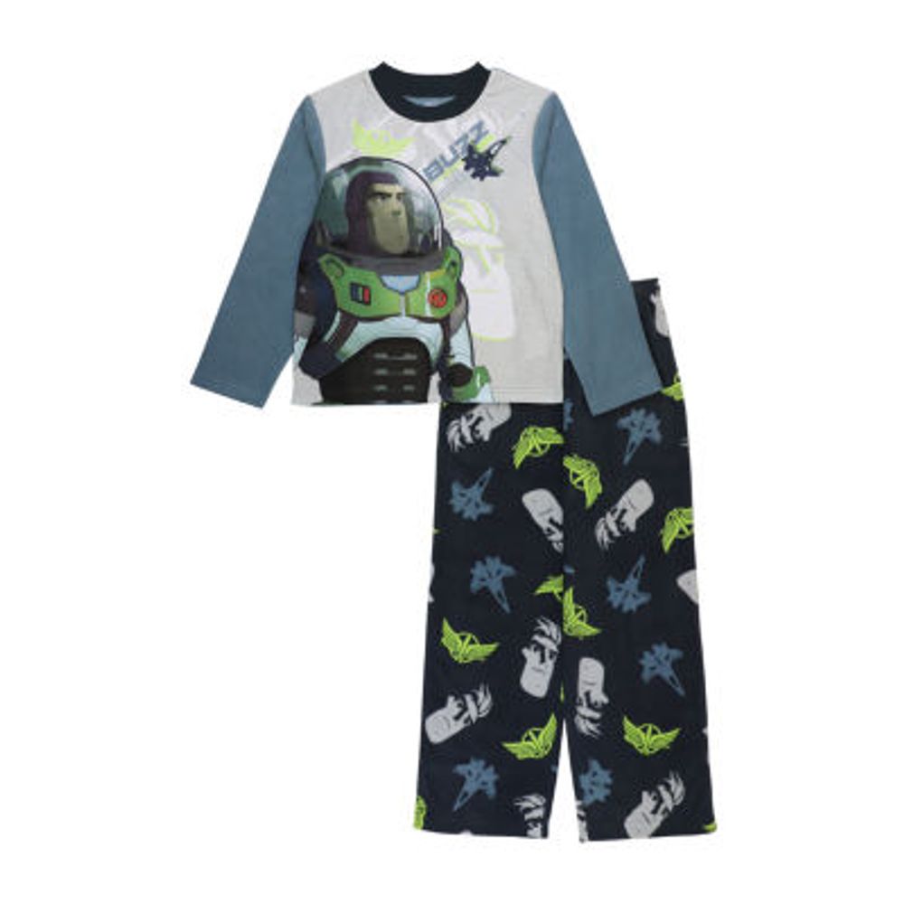 Disney Collection Little & Big Boys 2-pc. Toy Story Buzz Lightyear Pajama  Set | Plaza Las Americas