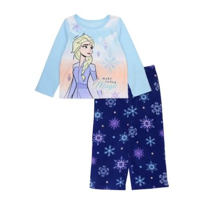 Disney Collection Toddler Girls 2-pc. Frozen Princess Pajama Set