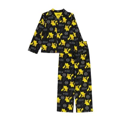 Little & Big Boys 2-pc. Pokeman Pant Pajama Set