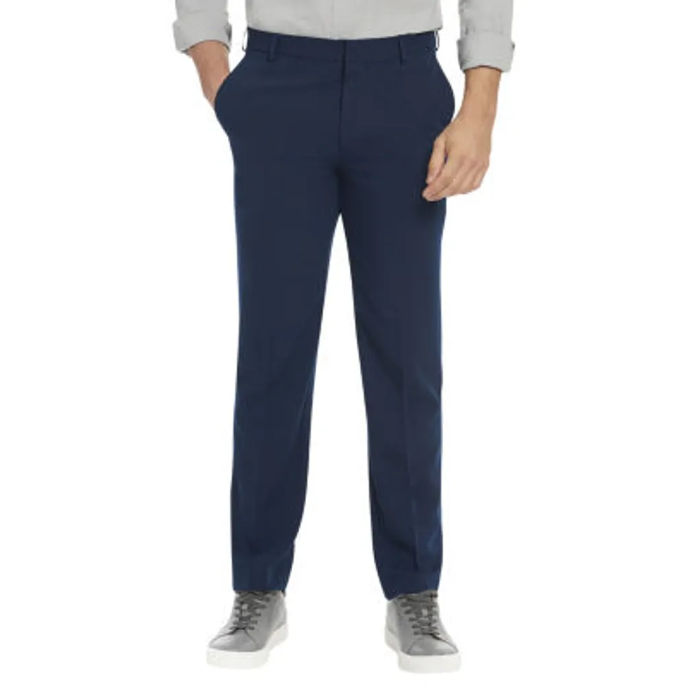 Van Heusen Ultra Flex Mens Classic Fit Flat Front Pant