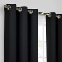 Eclipse Kendall Grommet Top Energy Saving Blackout Single Curtain Panels