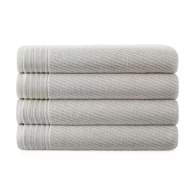Linden Street Performance Antimicrobial Treated 4-PC Bath Towel Set