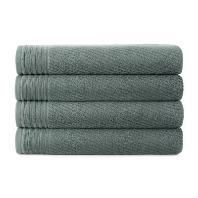 Linden Street Performance Antimicrobial Treated 4-PC Bath Towel Set