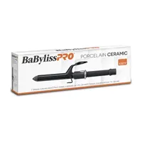 BaBylissPRO® Porcelain Ceramic 1" Spring Curling Iron