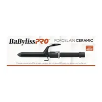 BaBylissPRO® Porcelain Ceramic 1" Spring Curling Iron