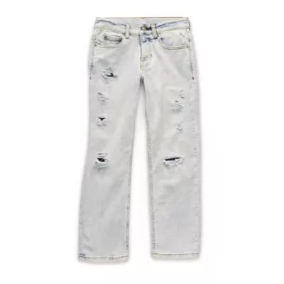 Thereabouts Little & Big Boys Adjustable Waist Straight Leg Jean