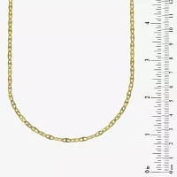 10K Gold Hollow Link Chain