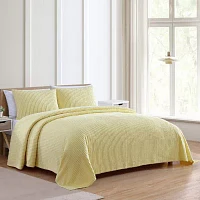 Beatrice Home Fashions Channel Chenille Bedspread