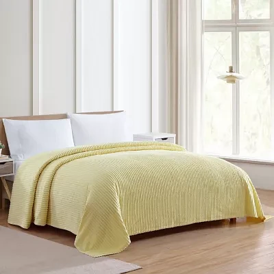 Beatrice Home Fashions Channel Chenille Bedspread