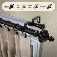 Rod Desyne Terra 1" Double Adjustable Curtain