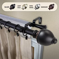 Rod DesyneRamona 1" Adjustable Double Curtain