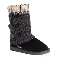 Muk Luks Womens Cheryl Pull-on Booties