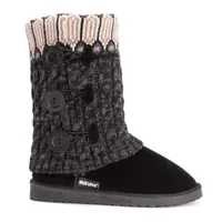 Muk Luks Womens Cheryl Pull-on Booties