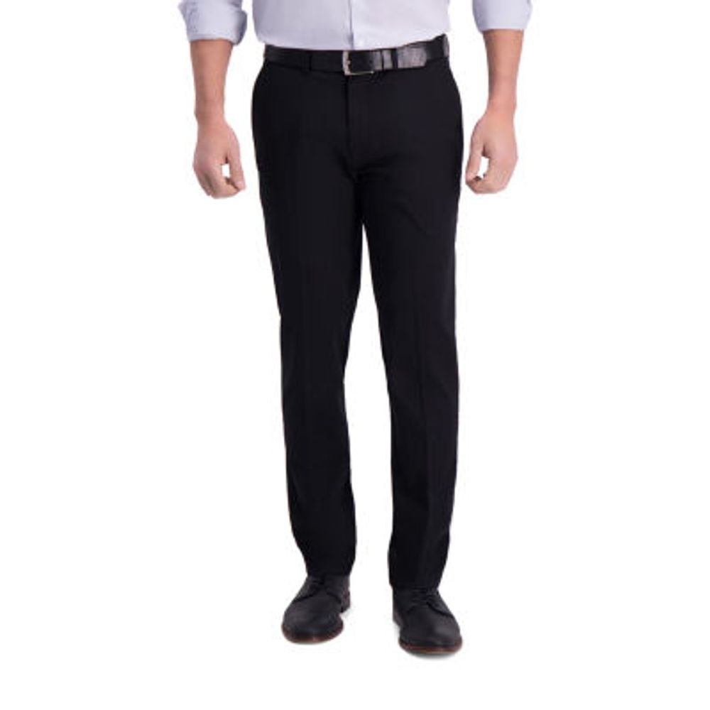 Haggar Premium Comfort Dress Pant Slim Fit Flat Front-JCPenney