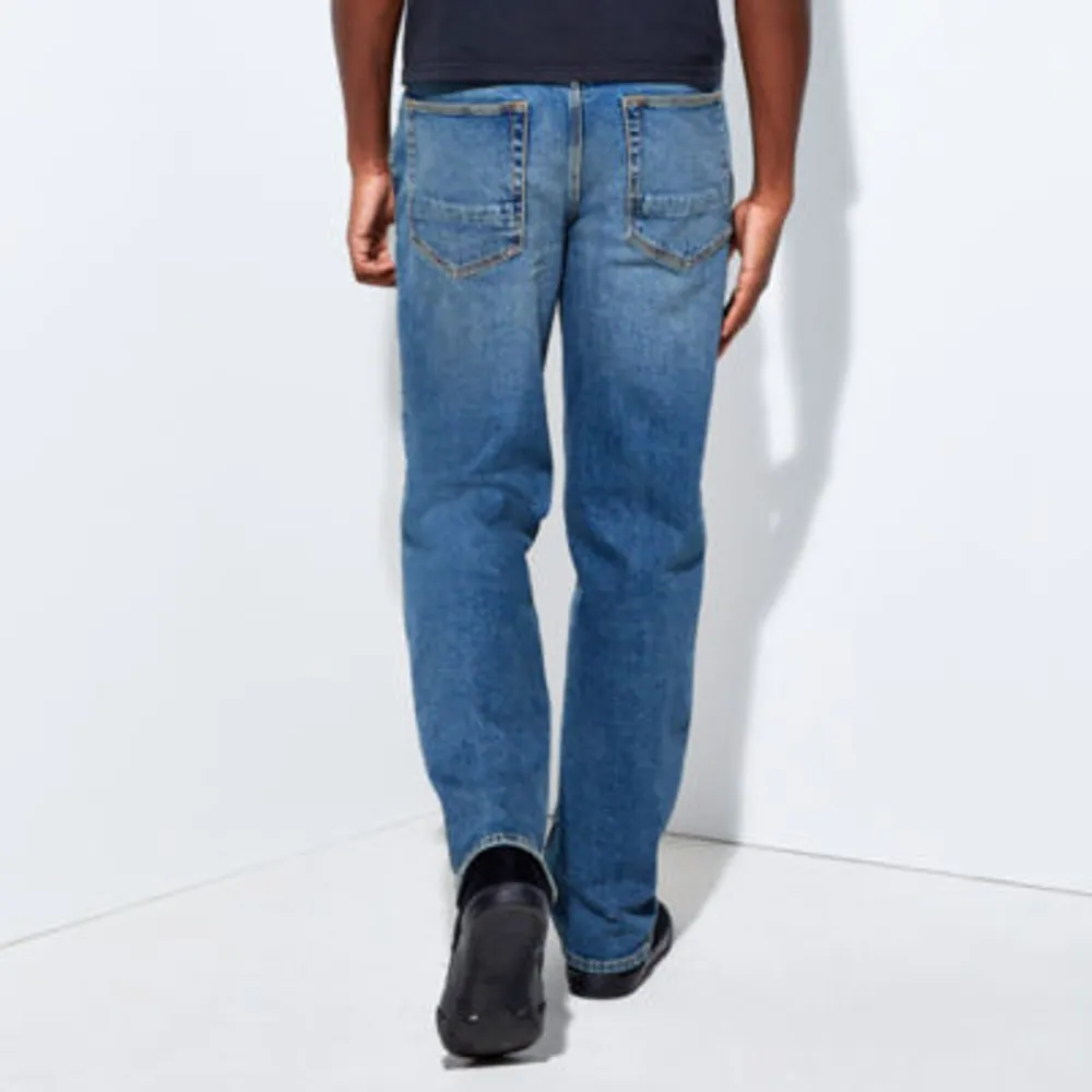 Arizona Mens Flex Loose Straight Fit Jean