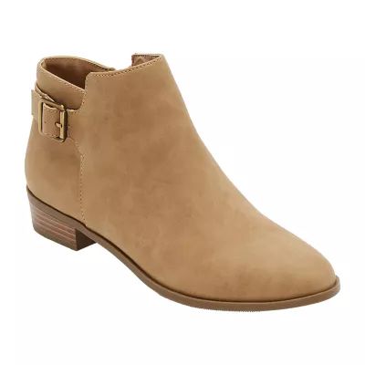 St. John's Bay Womens Reeves Block Heel Booties