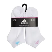 adidas Cushioned 6 Pair Low Cut Socks Womens