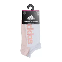 adidas 6 Pair No Show Socks Womens