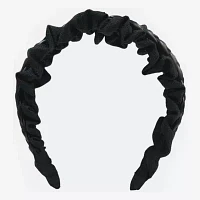 Bijoux Bar Black Braided Vegan Leather Womens Headband