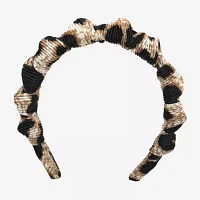 Bijoux Bar Twisted Leopard Womens Headband