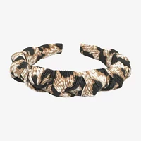 Bijoux Bar Twisted Leopard Womens Headband