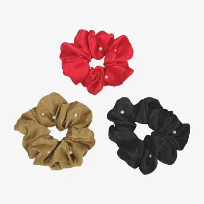 Bijoux Bar Scrunchies 3-pc. Hair Ties