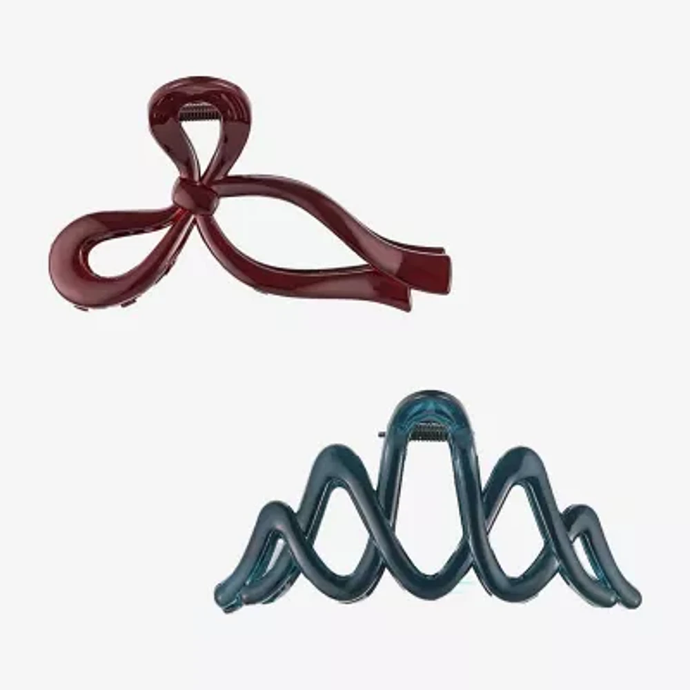 Bijoux Bar 2-pc. Claw Hair Clip