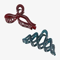 Bijoux Bar 2-pc. Claw Hair Clip