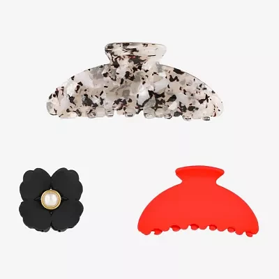 Bijoux Bar Floral 3-pc. Claw Hair Clip