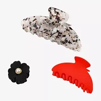 Bijoux Bar Floral 3-pc. Claw Hair Clip