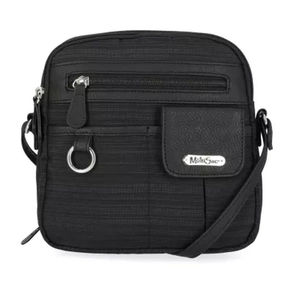 Multi Sac North South Zip Around Crossbody Bag