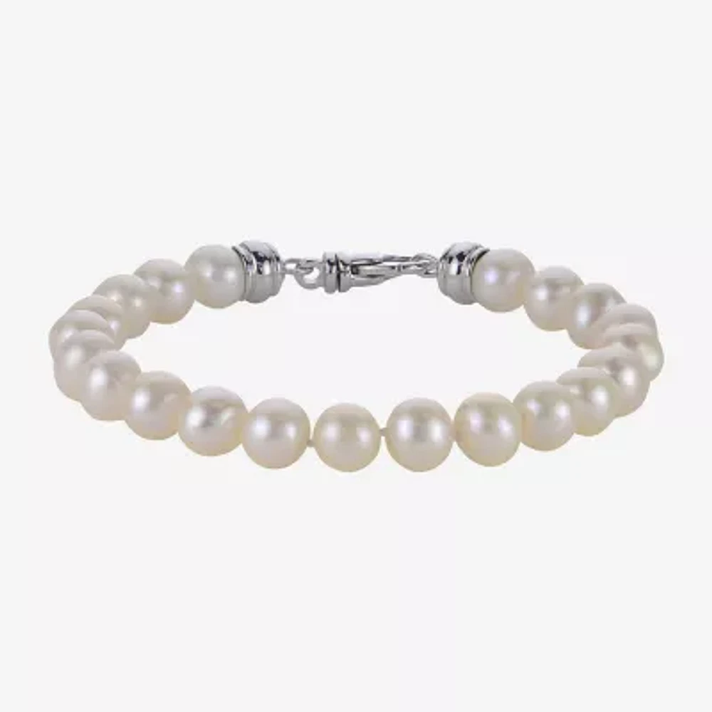 White Cultured Freshwater Pearl Strand Bracelets