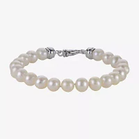 White Cultured Freshwater Pearl Strand Bracelets