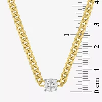 Diamond Addiction (G-H / Si2-I1) Womens 1/ CT. T.W. Lab Grown White 10K Gold Pendant Necklace