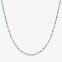 Diamond Addiction (G-H / I1-I2) Womens 2 CT. T.W. Lab Grown White Diamond Sterling Silver Tennis Necklaces