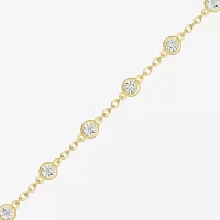 1/10 CT. T.W. Diamond Strand Bracelet Sterling Silver or 14K Gold Over