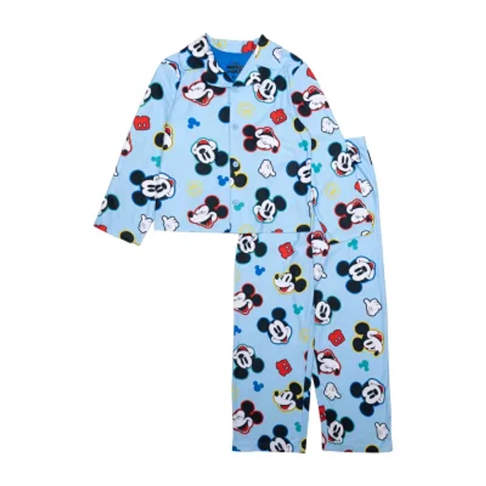 Disney Collection Little & Big Boys 2-pc. Mickey Mouse Pajama Set