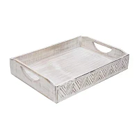 Northlight Chevron Display 2-pc. Decorative Tray