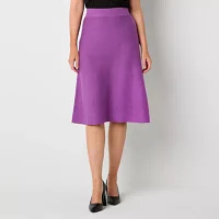 Liz Claiborne Womens A-Line Skirt