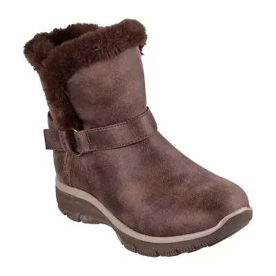 Skechers Hands Free Slip-Ins Womens Easy Going Dreamers Move Flat Heel Winter Boots