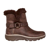 Skechers Hands Free Slip-Ins Womens Easy Going Dreamers Move Flat Heel Winter Boots