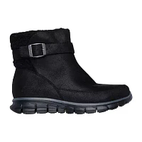 Skechers Womens Synergy Diva Lane Flat Heel Winter Boots