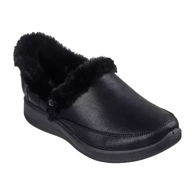 Skechers Cozy Escape Womens Slip-On Slippers