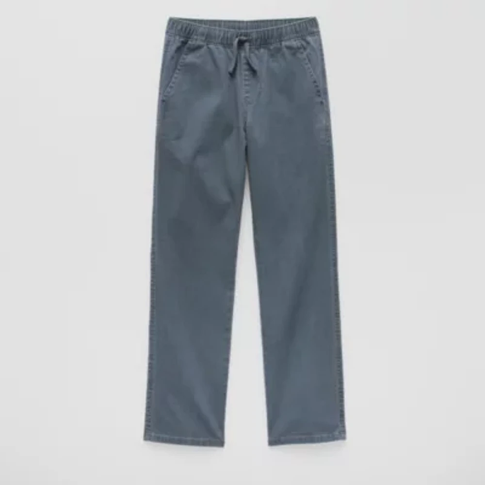 Thereabouts Little & Big Boys Straight Pull-On Pants