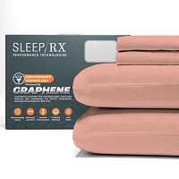 Sleep RX 100% Cotton Super Soft Graphene-Infused Sateen 400tc Sheet Set