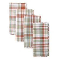 Homewear Hayat Plaid 4-pc. Napkins