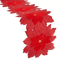 Homewear Marilou Poinsettia Cutwork Table Runners