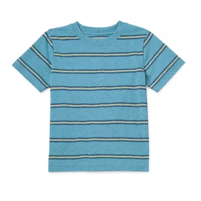 Okie Dokie Toddler & Little Boys Crew Neck Short Sleeve T-Shirt