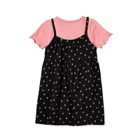 Okie Dokie Toddler & Little Girls Sleeveless 2-pc. Dress Set