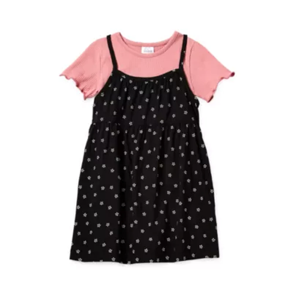 Okie Dokie Toddler & Little Girls Sleeveless 2-pc. Dress Set